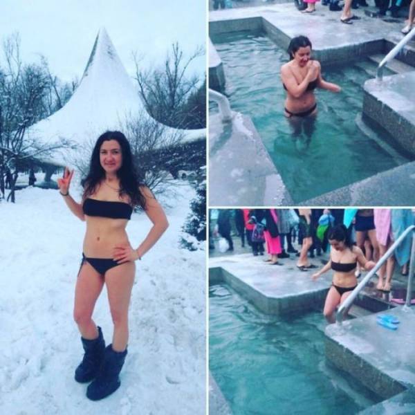 Russian Ladies Make Epiphany A Real Holiday For Everyone